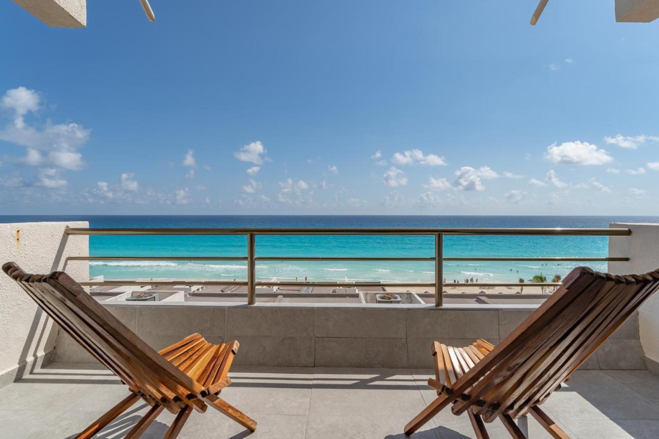 Sparkling Ocean View In Cancún Kültér fotó