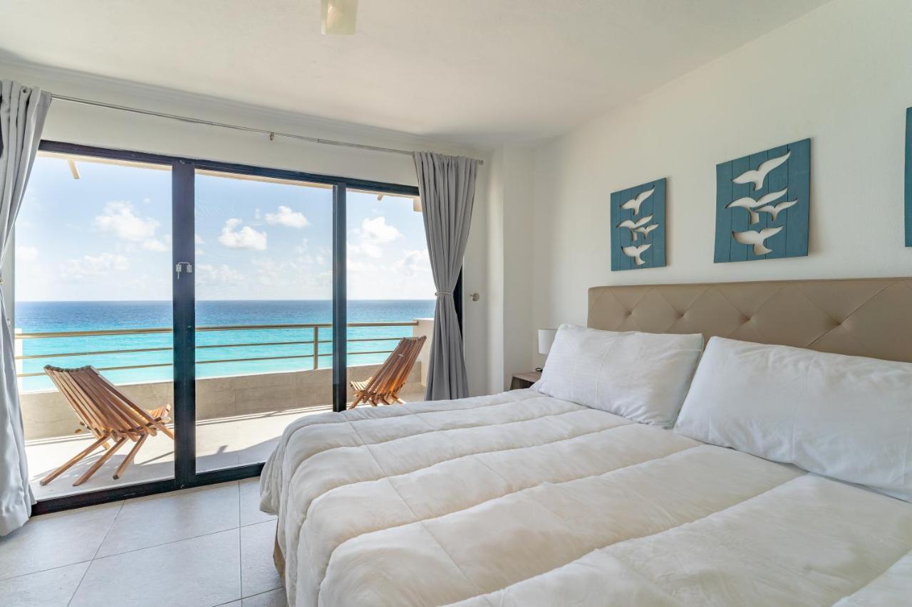Sparkling Ocean View In Cancún Kültér fotó