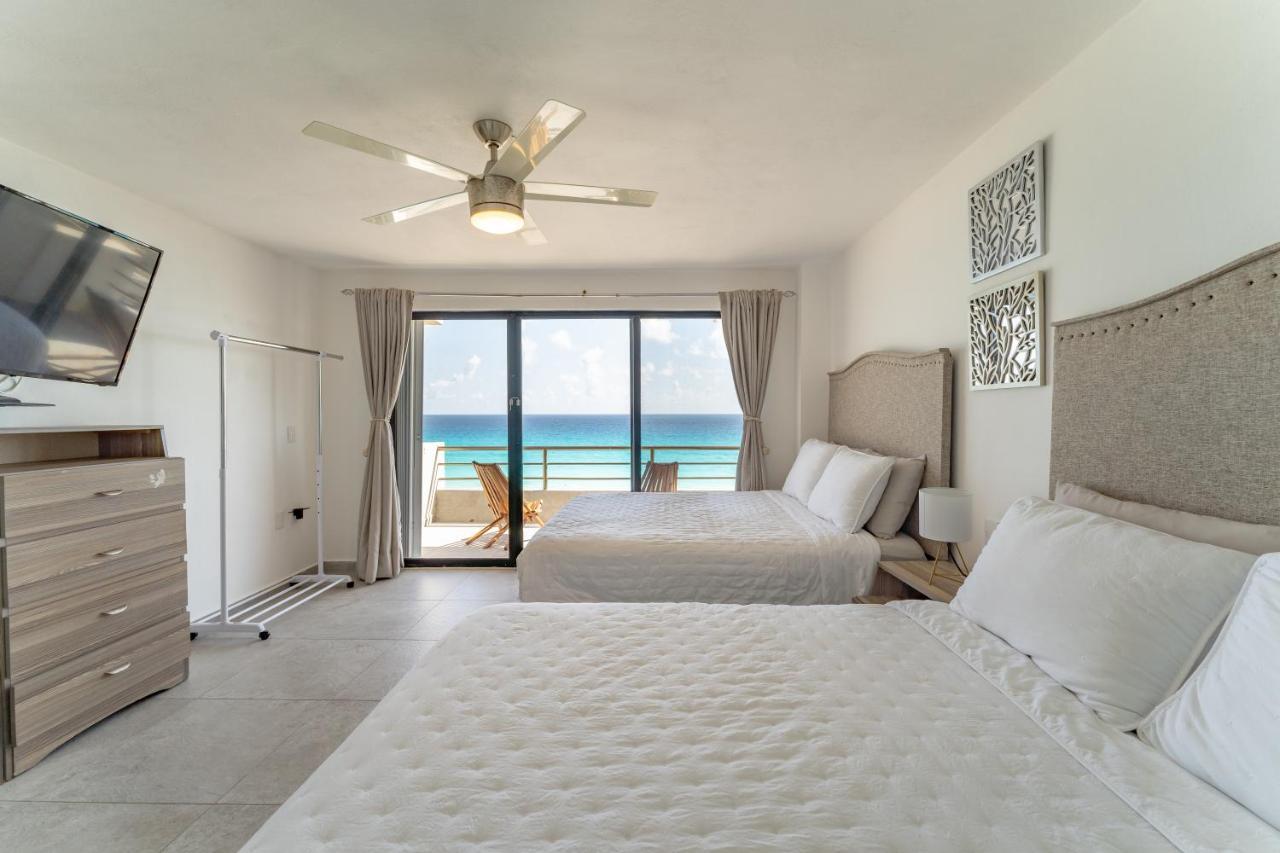 Sparkling Ocean View In Cancún Kültér fotó