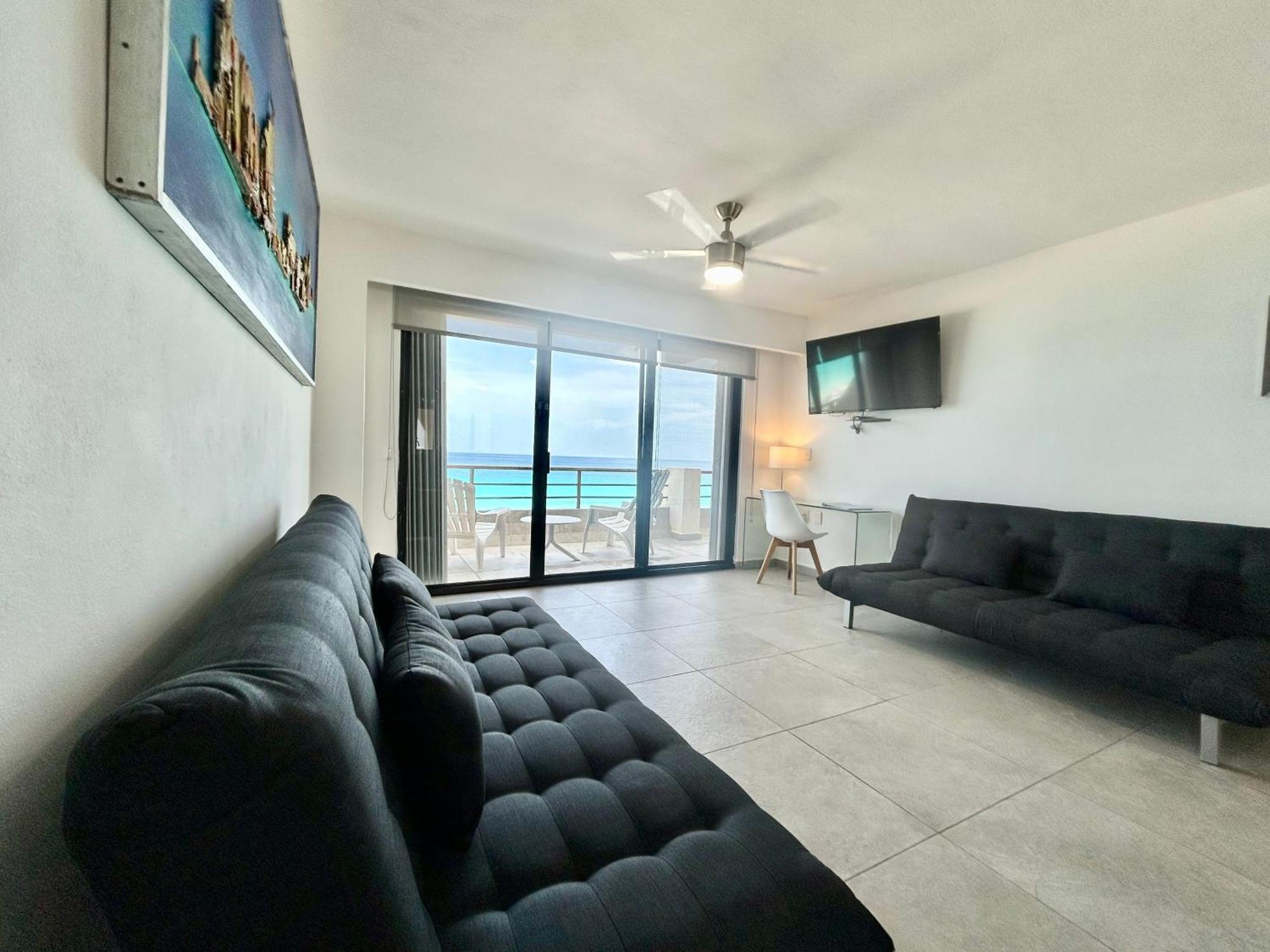 Sparkling Ocean View In Cancún Kültér fotó