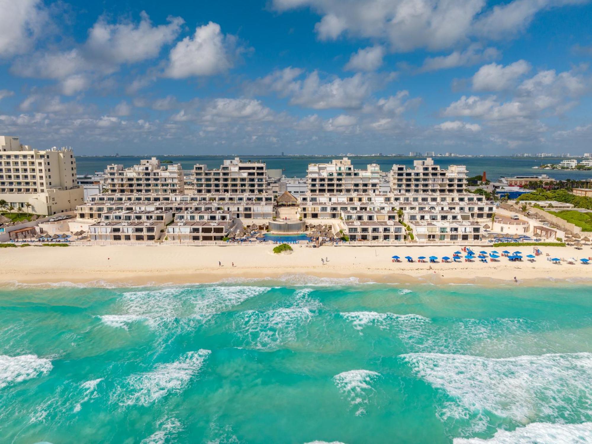 Sparkling Ocean View In Cancún Kültér fotó